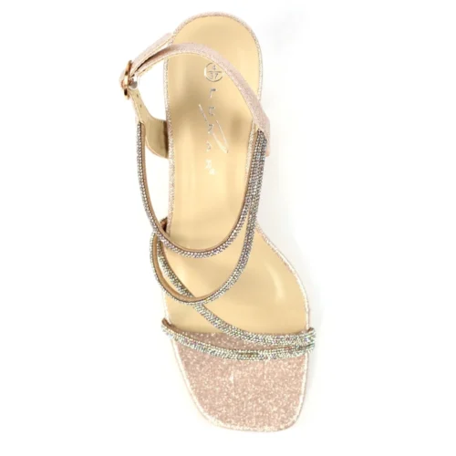 LUNAR Toulouse Champagne Block Heel Sandal -Slipper Supply Store toulouse champagne block heel sandal p7476 429419 image