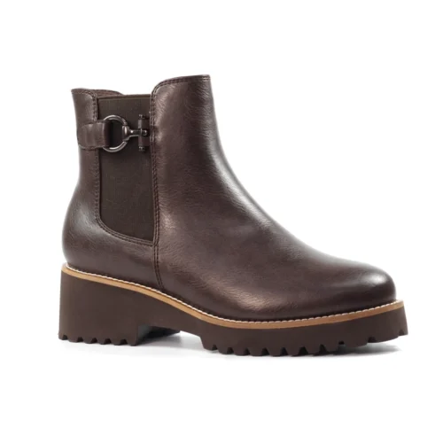 LUNAR Union Brown Ankle Boot -Slipper Supply Store union brown ankle boot p7739 444313 image