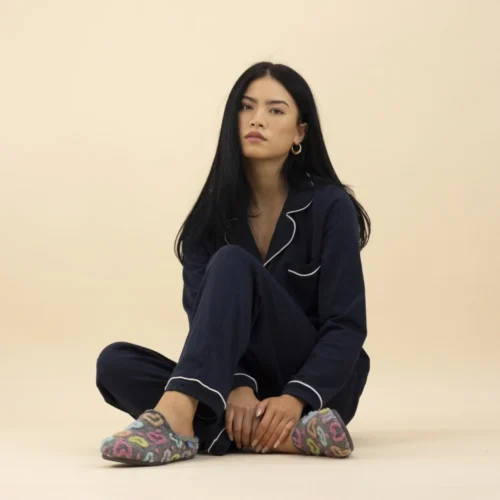 Slipper Supply Store -Slipper Supply Store valentine grey mule slipper p6863 389805 image