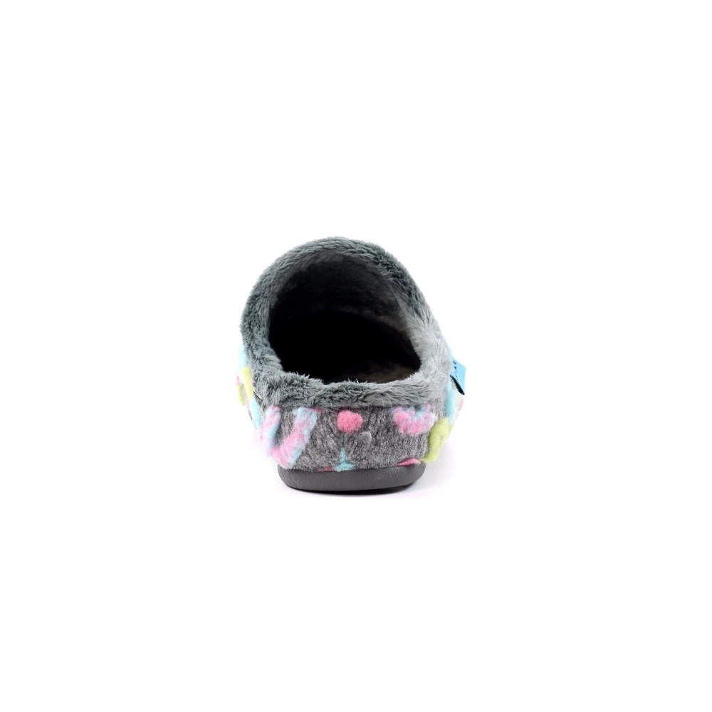 LUNAR Valentine Grey Mule Slipper 6 LUNAR Valentine Grey Mule Slipper - Image 6