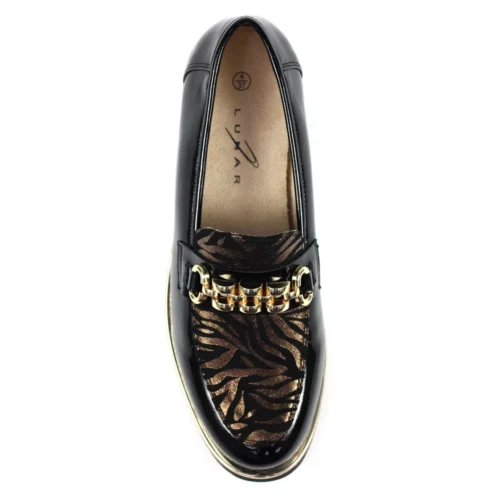 LUNAR Wade Gold Animal Print Shoe 14 LUNAR Wade Gold Animal Print Shoe -Slipper Supply Store wade gold animal print shoe p6994 399019 image