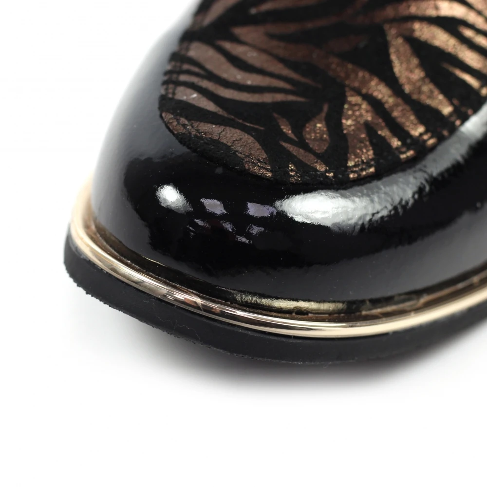 LUNAR Wade Gold Animal Print Shoe 8 LUNAR Wade Gold Animal Print Shoe - Image 8