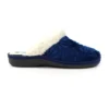 LUNAR Wilder Blue Mule Slipper