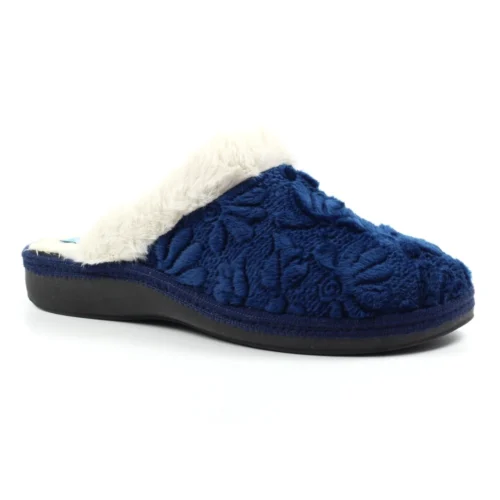 LUNAR Wilder Blue Mule Slipper -Slipper Supply Store wilder blue mule slipper p6894 391431 image