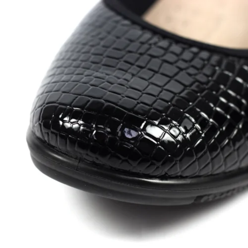 LUNAR Winnie Black Wedge Shoe -Slipper Supply Store winnie black wedge shoe p7020 397783 image
