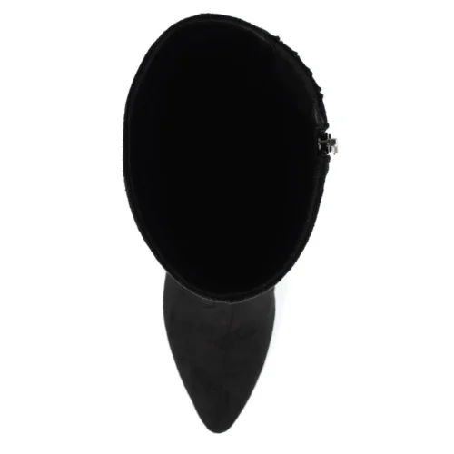 LUNAR Witham Black Long Boot 12 LUNAR Witham Black Long Boot -Slipper Supply Store witham black long boot p7612 436452 image