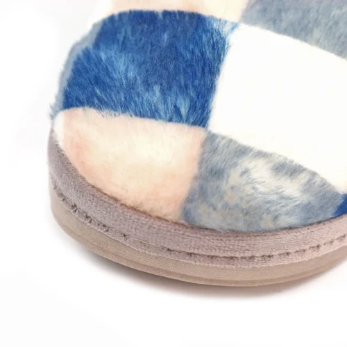 LUNAR Yasmina Blue Mule Slipper -Slipper Supply Store yasmina blue mule slipper p6896 391551 image